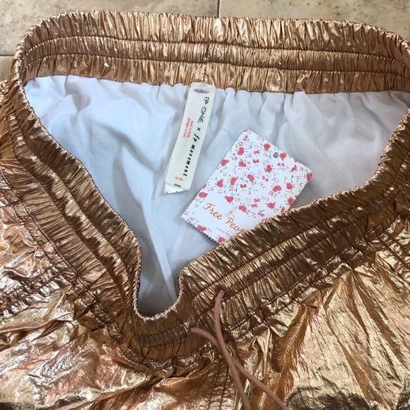 Free People Movement Rose Gold Workout Shorts - Picture 4 of 10